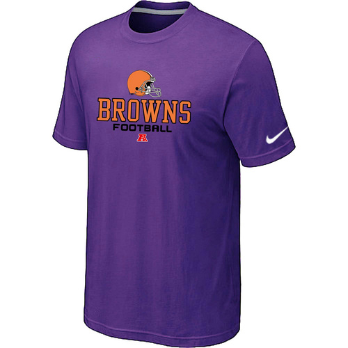 NFL Men's Cleveland Browns Nike Brown Team Practice Legend Performance T-Shirt